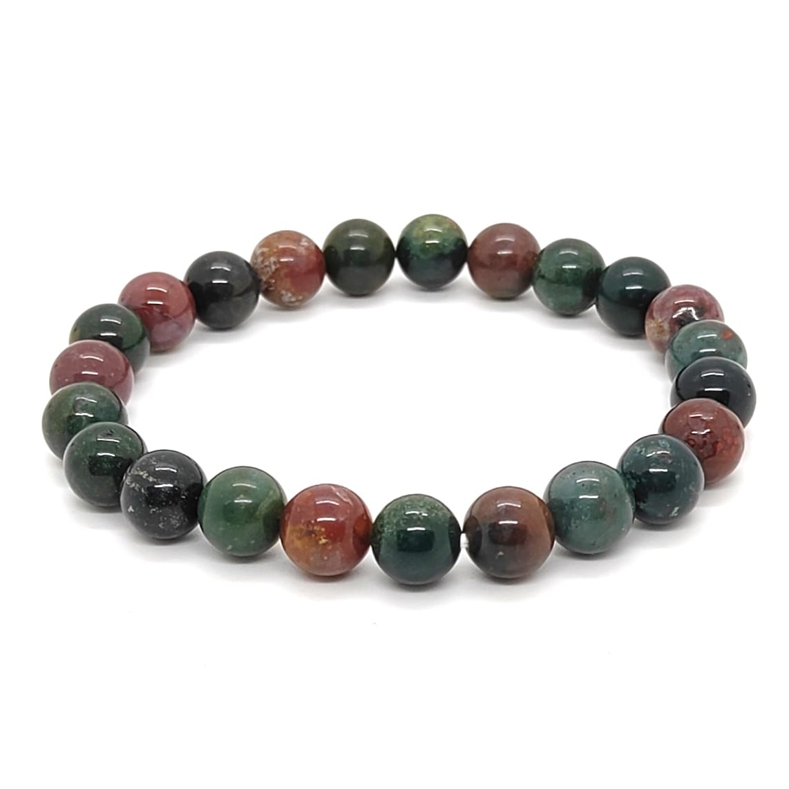 Blood Stone Crystal Natural With Certified Bracelet
